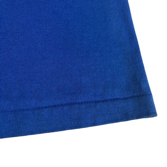 Vintage HOFFA Teamsters Shirt Mens Large Blue Single Stitch Cotton Graphic 90s - Picture 3 of 11